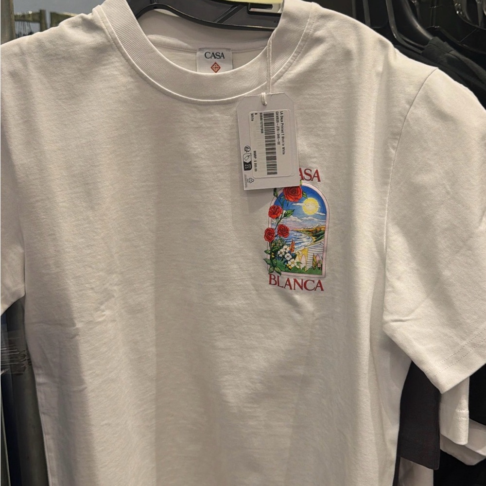 Casa Blanca White Short Sleeve Graphic Tee
